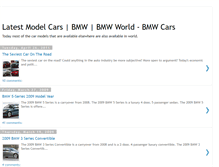 Tablet Screenshot of latestmodelcarsever.blogspot.com