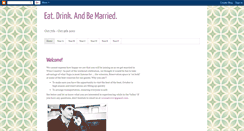 Desktop Screenshot of eatdrinkandbemarried10-9-11.blogspot.com