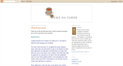 Desktop Screenshot of cha-da-tarde.blogspot.com