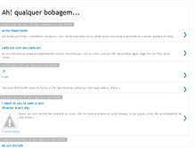 Tablet Screenshot of ahqualquerbobagem.blogspot.com