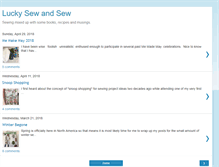 Tablet Screenshot of luckysewandsew.blogspot.com