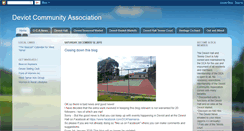 Desktop Screenshot of deviot-community-association.blogspot.com