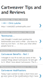 Mobile Screenshot of cartweaver.blogspot.com