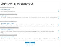 Tablet Screenshot of cartweaver.blogspot.com