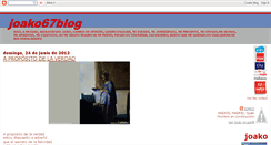 Desktop Screenshot of joako67blog.blogspot.com