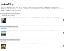Tablet Screenshot of joako67blog.blogspot.com