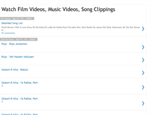 Tablet Screenshot of filmandmusicvideos.blogspot.com