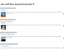 Tablet Screenshot of jan-and-russ-around-australia-ii.blogspot.com
