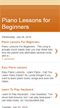 Mobile Screenshot of easypianolessonsforbeginners.blogspot.com