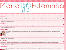 Tablet Screenshot of mariafulaninhaoficial.blogspot.com