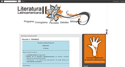 Desktop Screenshot of literaturalatinoamericana2unt.blogspot.com