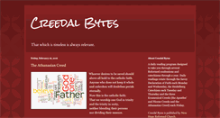 Desktop Screenshot of creedalbytes.blogspot.com