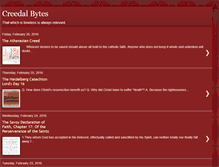 Tablet Screenshot of creedalbytes.blogspot.com