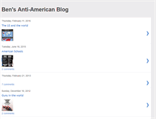 Tablet Screenshot of bens-blogg.blogspot.com