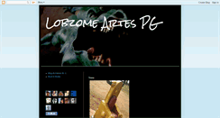 Desktop Screenshot of lobzomeartes.blogspot.com