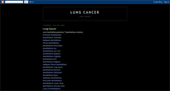 Desktop Screenshot of lung1122cancer.blogspot.com