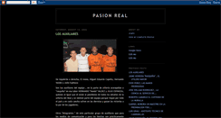 Desktop Screenshot of pasionreal.blogspot.com