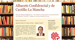 Desktop Screenshot of albaceteconfidencial.blogspot.com