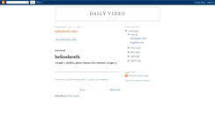 Desktop Screenshot of dailyvideodeclogi.blogspot.com