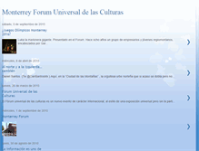 Tablet Screenshot of monterreyforumunesco2007.blogspot.com