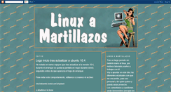Desktop Screenshot of linuxamartillazos.blogspot.com