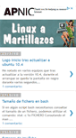 Mobile Screenshot of linuxamartillazos.blogspot.com