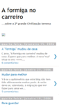 Mobile Screenshot of aformiganocarreiro.blogspot.com