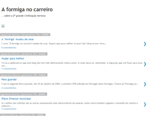 Tablet Screenshot of aformiganocarreiro.blogspot.com