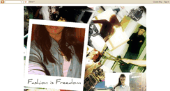 Desktop Screenshot of fashionisfreedom.blogspot.com