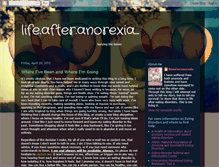 Tablet Screenshot of lifeafteranorexia.blogspot.com