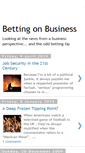 Mobile Screenshot of bettingonbusiness.blogspot.com