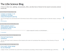 Tablet Screenshot of lisascience.blogspot.com