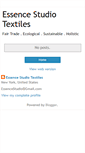 Mobile Screenshot of essencestudiotextiles.blogspot.com