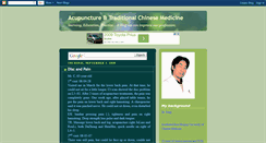 Desktop Screenshot of acupuncture-tcm.blogspot.com