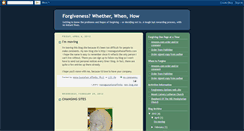 Desktop Screenshot of forgivenessoptions.blogspot.com