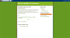 Desktop Screenshot of mortonchamber.blogspot.com