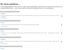 Tablet Screenshot of akroon-enotraspalabras.blogspot.com