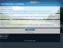 Tablet Screenshot of clubdepciudadela.blogspot.com