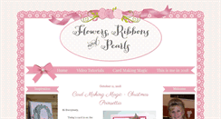 Desktop Screenshot of flowersribbonsandpearls.blogspot.com