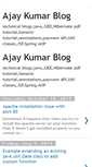 Mobile Screenshot of ajay4java.blogspot.com