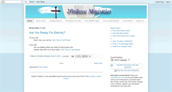 Desktop Screenshot of 2believeministries.blogspot.com