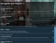 Tablet Screenshot of navegandopelahistoria11.blogspot.com