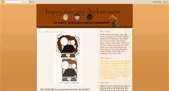 Desktop Screenshot of happydancingchickenzone.blogspot.com