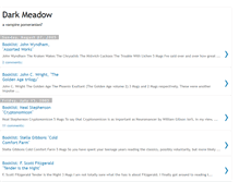 Tablet Screenshot of darkmeadow.blogspot.com