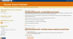 Desktop Screenshot of elunesgracepodcast.blogspot.com