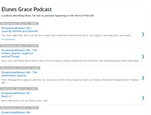 Tablet Screenshot of elunesgracepodcast.blogspot.com