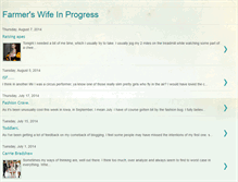 Tablet Screenshot of farmerswifeinprogress.blogspot.com