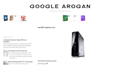 Desktop Screenshot of google-arogan.blogspot.com