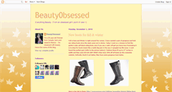 Desktop Screenshot of beautyobsessed22.blogspot.com