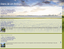 Tablet Screenshot of diariode1biologo.blogspot.com